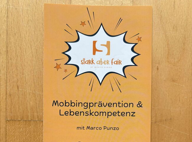 Flyer Mobbingprävention & Lebenskompetenz