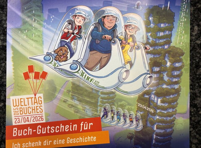 Plakat Der Fliegende Klassenscooter